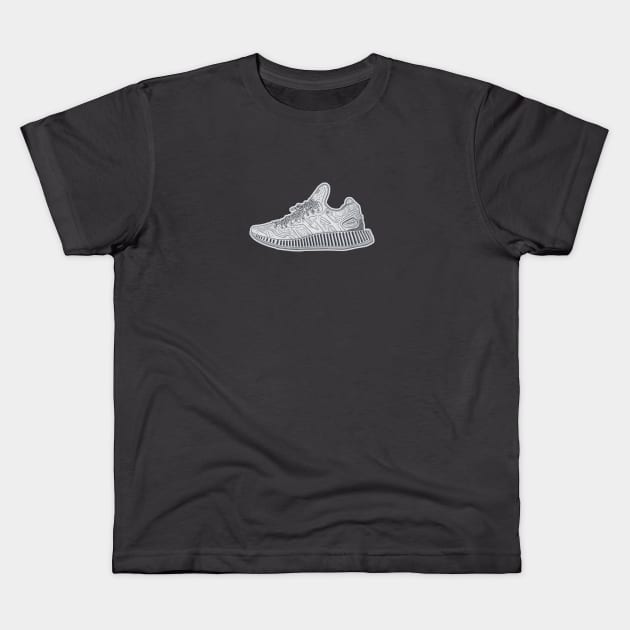 shoes Kids T-Shirt by Unreal Kingdom